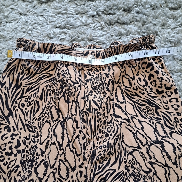 Divided | Tan & black cheetah print skinny women' Jean with stretchy waist - Picture 9 of 11